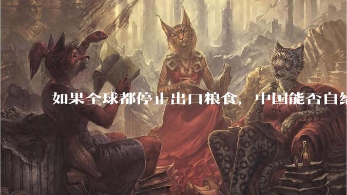如果全球都停止出口粮食，中国能否自给自足？